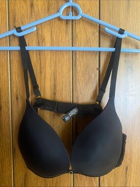 Secret Possessions Black Supportive Bra with Adjustable Straps
